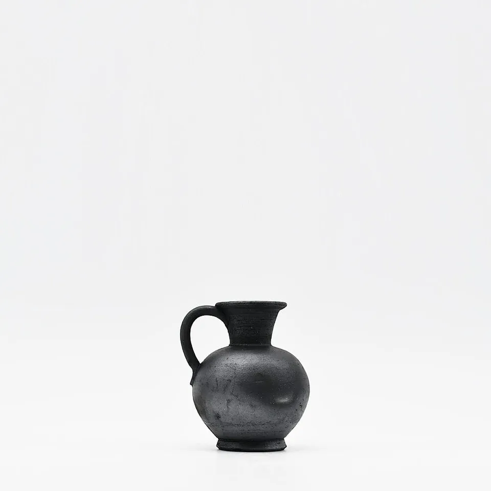 luisa-paix-o-bisalh-es-pot-terre-cuite-noire-artisanal-9cm image 1