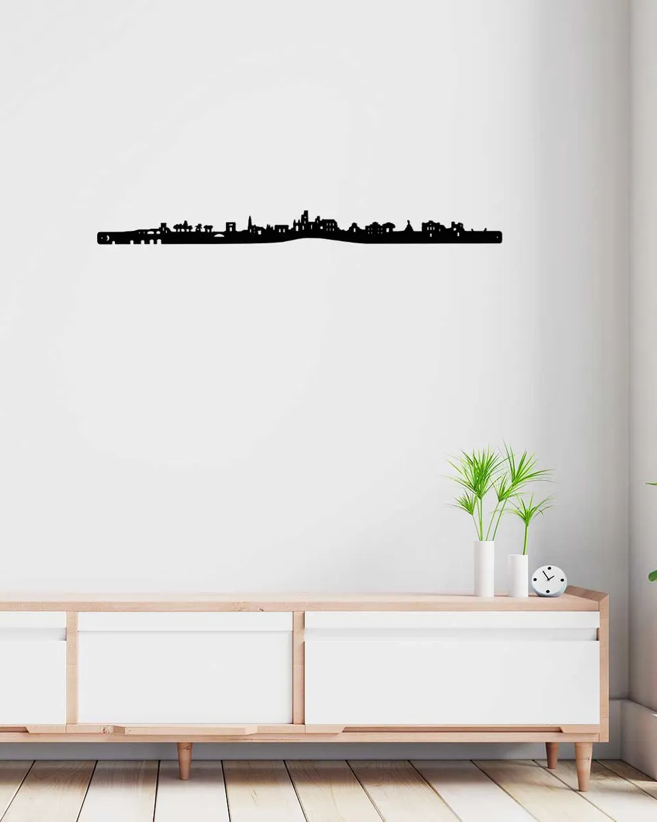 je-suis-art-skylines-france-skyline-montpellier-silhouette-m-tal image 1