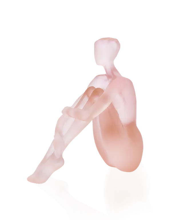 daum-m-ditation-sculpture-sylvie-mangaud-cristal image 1