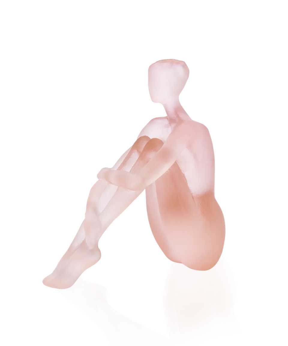 daum-m-ditation-sculpture-sylvie-mangaud-cristal image 1