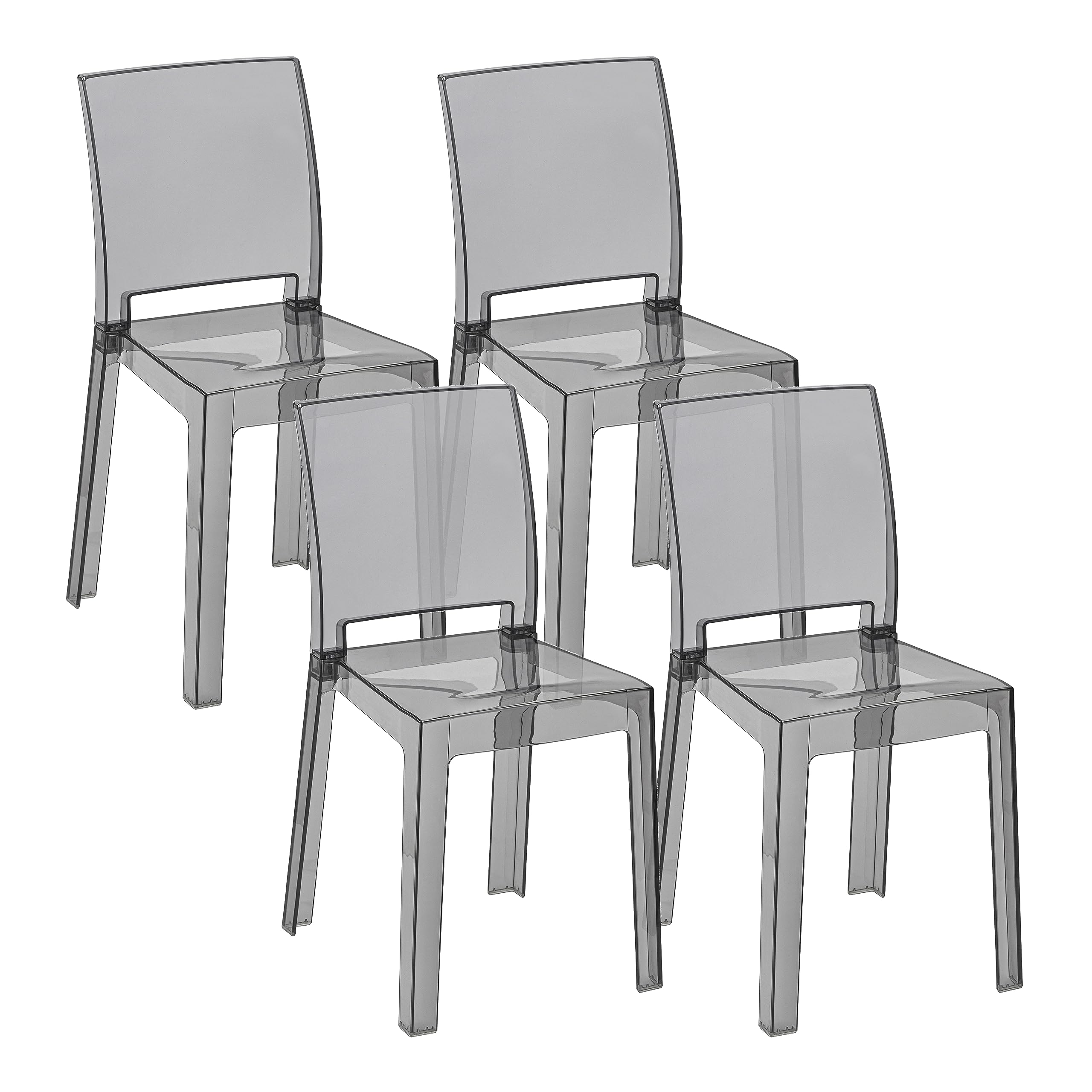 baroni-home-sedie-lot-4-chaises-transparentes-polycarbonate-36x81 image 8