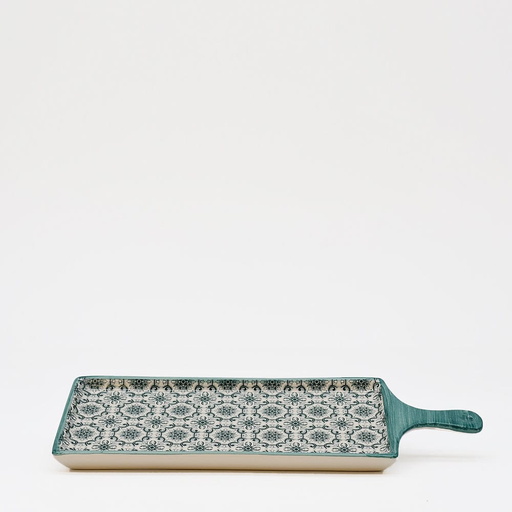 luisa-paix-o-padr-o-plat-c-ramique-vert-29-cm-poign-e image 4