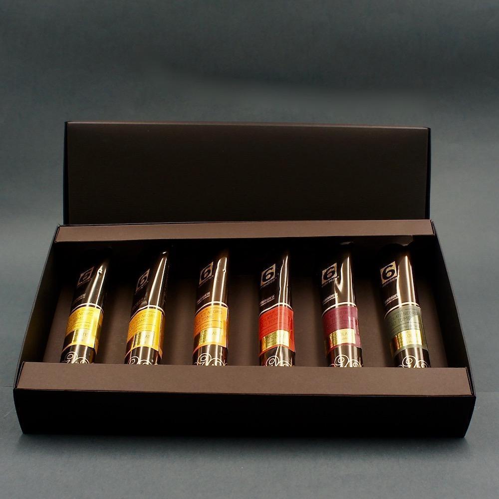 luisa-paix-o-coffret-chocolats-portugais-s-o-tom-6-tubes image 1