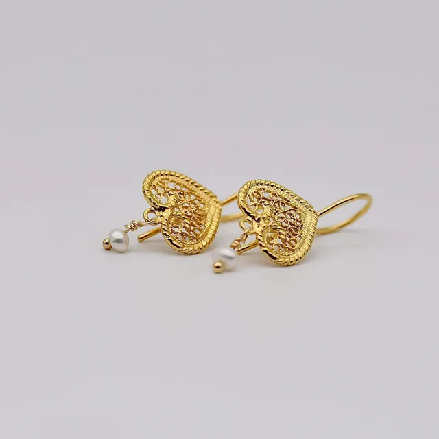 luisa-paix-o-cora-o-boucles-argent-dor-10-mm image 1