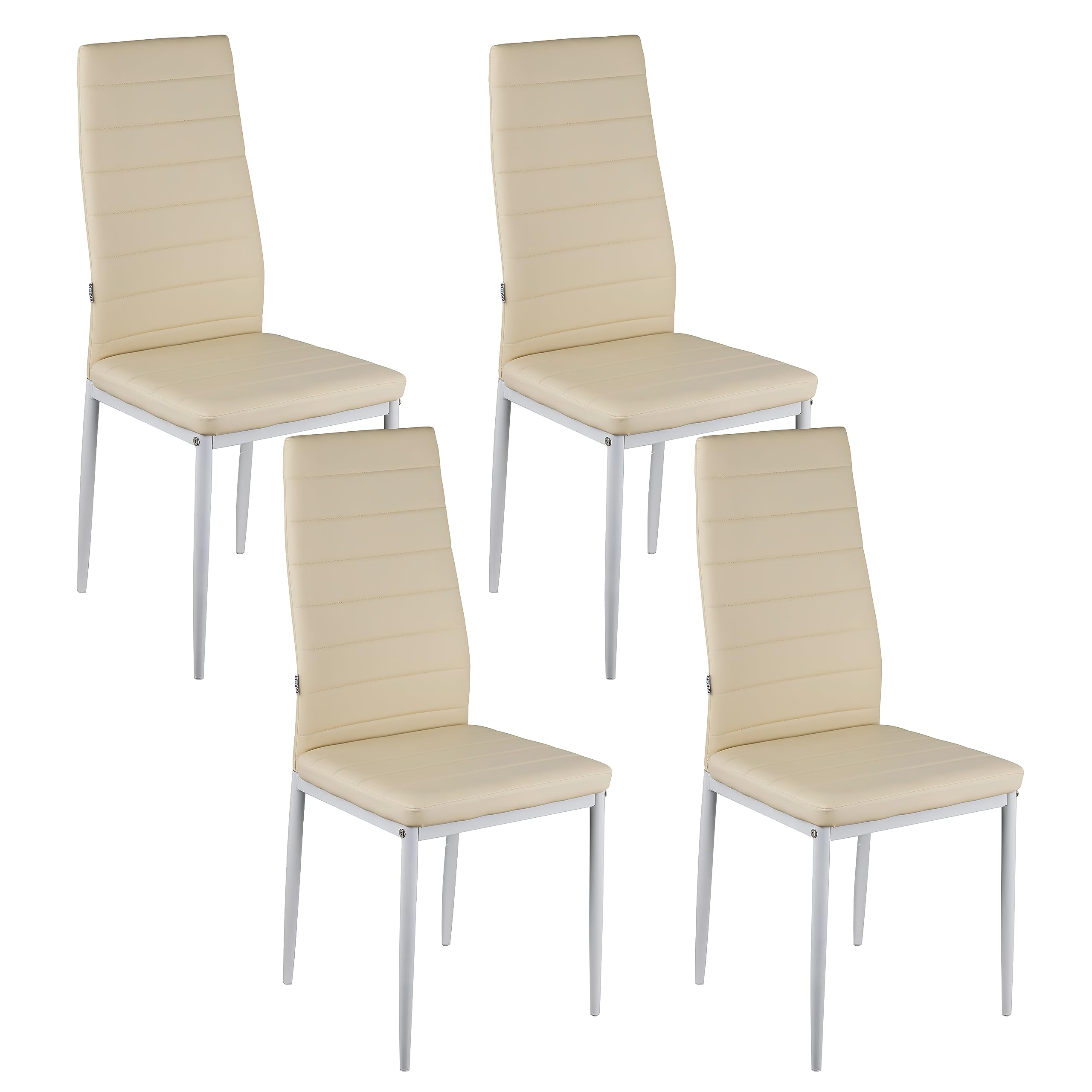 baroni-home-sedie-lot-4-chaises-salle-manger-beige-40x42x96-cm image 1