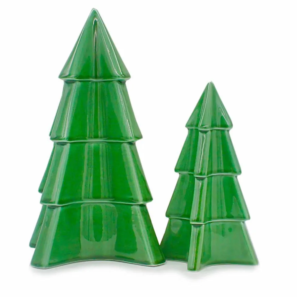 luisa-paix-o-sapin-c-ramique-vert-28-cm-fait-main image 1