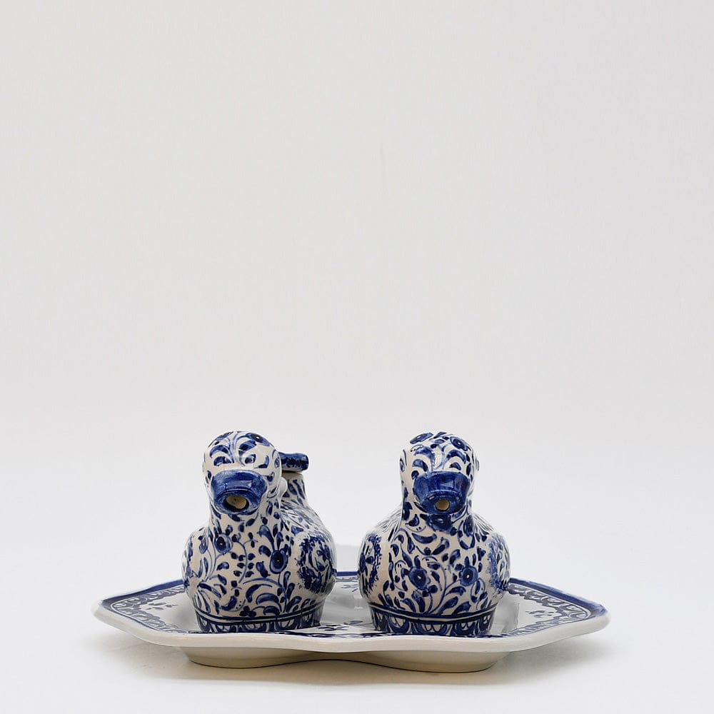 luisa-paix-o-arts-table-service-huile-vinaigre-coimbra-bleu image 1