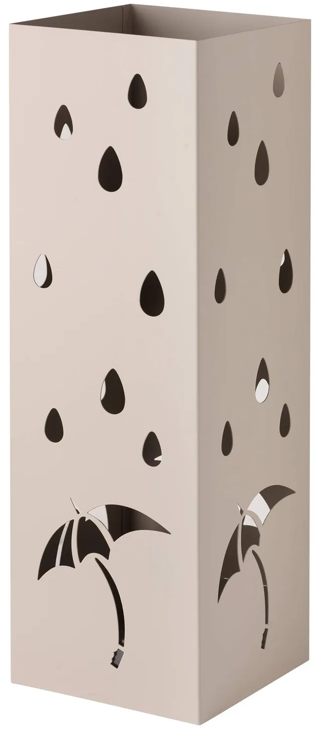 baroni-home-porte-parapluie-m-tal-gris-taupe-49x15-5-cm image 1