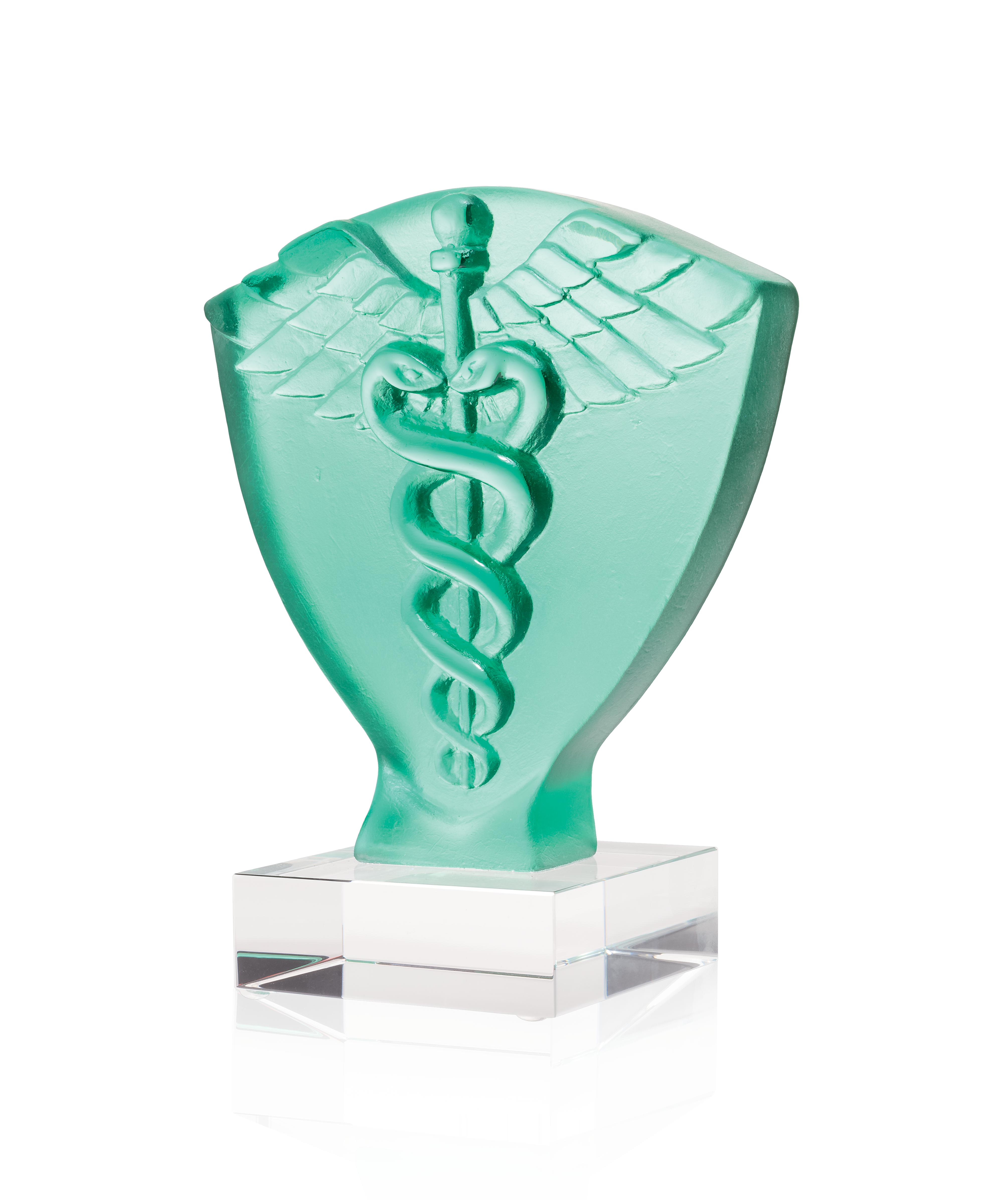 daum-art-cristal-symbole-caduc-e-objet-d-coration-cristal image 1