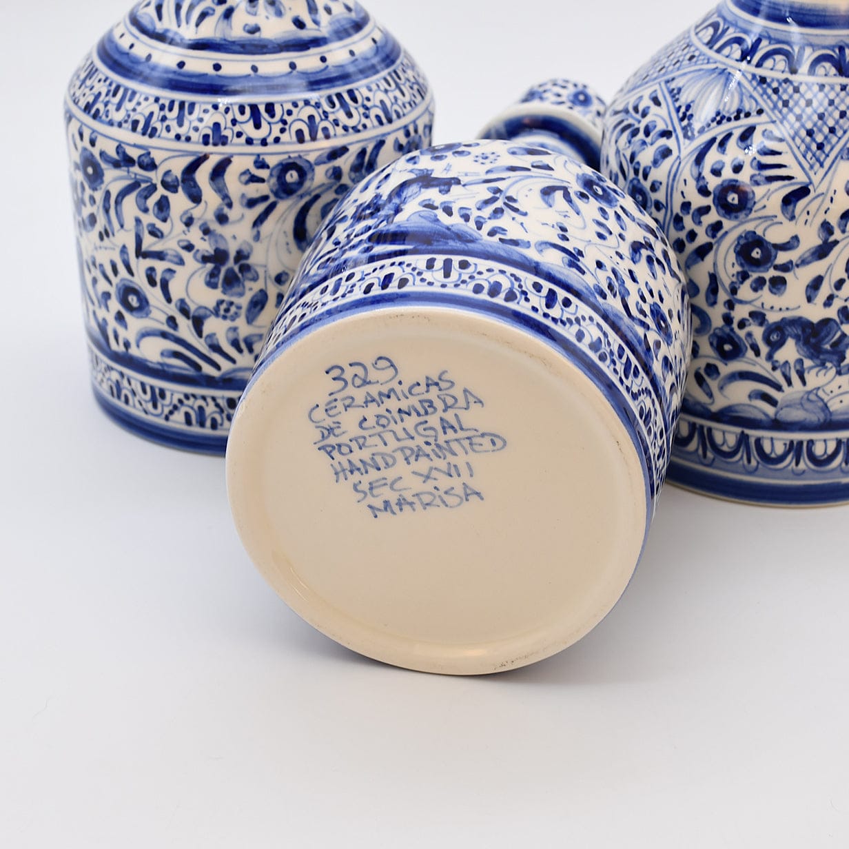 luisa-paix-o-coimbra-carafe-c-ramique-peinte-main-29-cm image 8