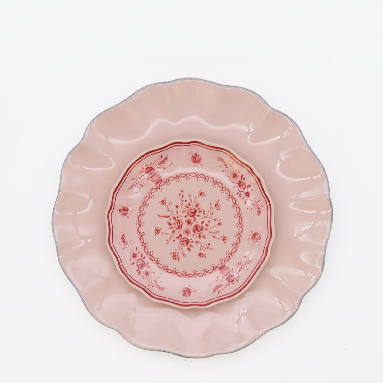 luisa-paix-o-rosa-vila-duo-assiettes-gr-s-rose-17-cm image 1