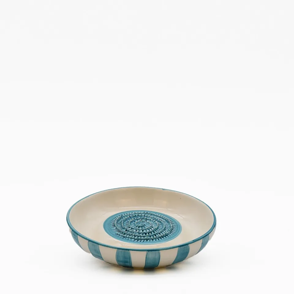 luisa-paix-o-costa-nova-mar-assiette-r-per-turquoise-12-cm image 1
