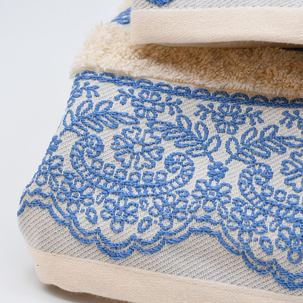 luisa-paix-o-linge-maison-parure-bain-3-pi-ces-beige-bleu image 3