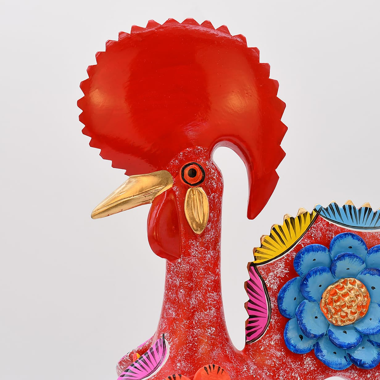 prazeres-c-ta-coq-barcelos-rouge-40-cm-pi-ce-unique image 5