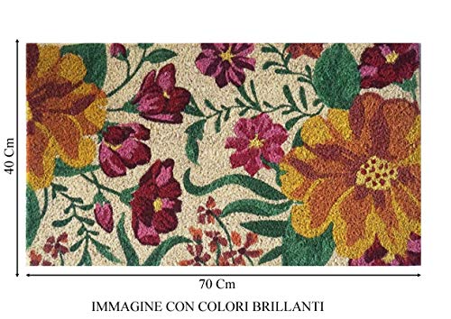 baroni-home-tessile-casa-paillasson-coco-fleurs-jaunes-70x40-cm image 5