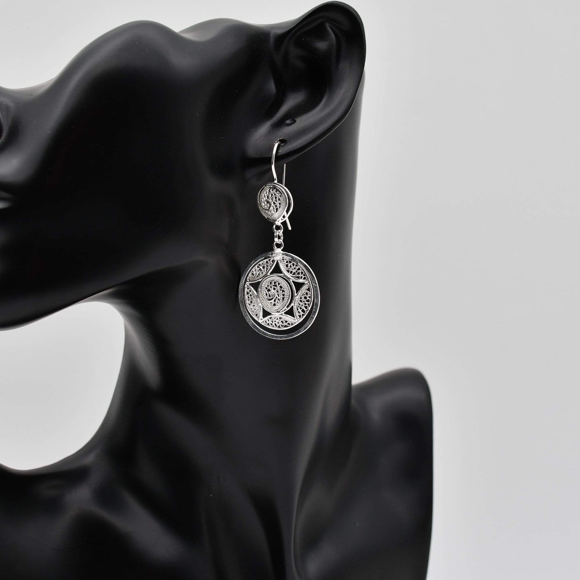 luisa-paix-o-boucles-d-oreille-filigrane-argent-925-2-5-cm image 2