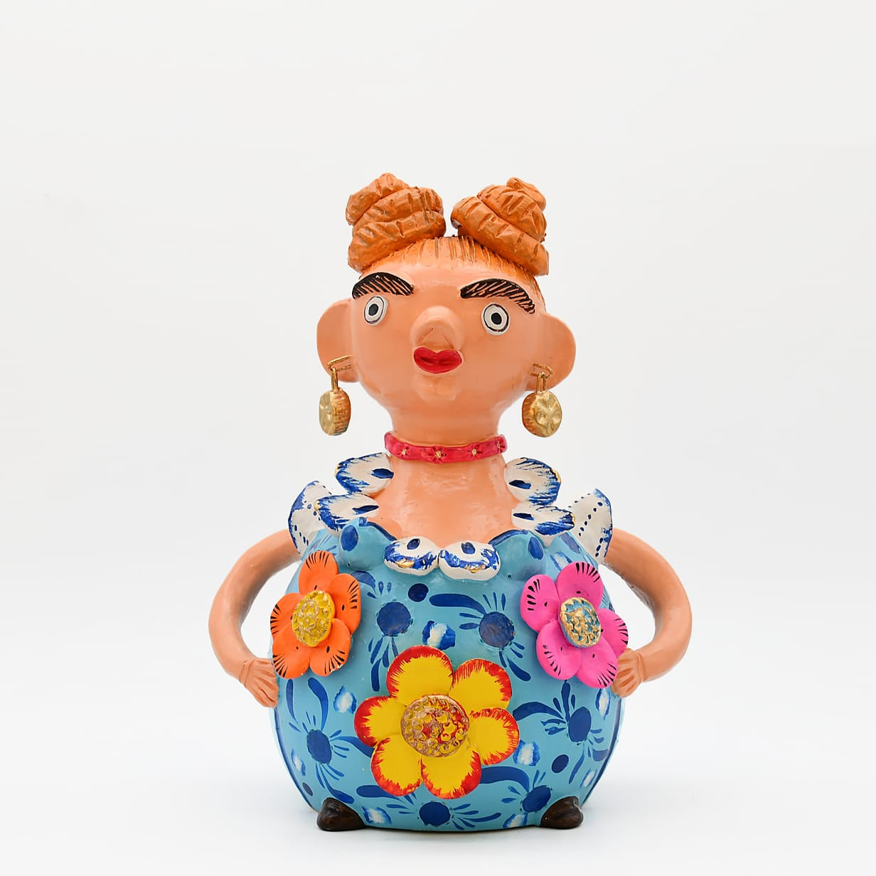 luisa-paix-o-boneca-barriguda-30cm-statuette-femme image 1