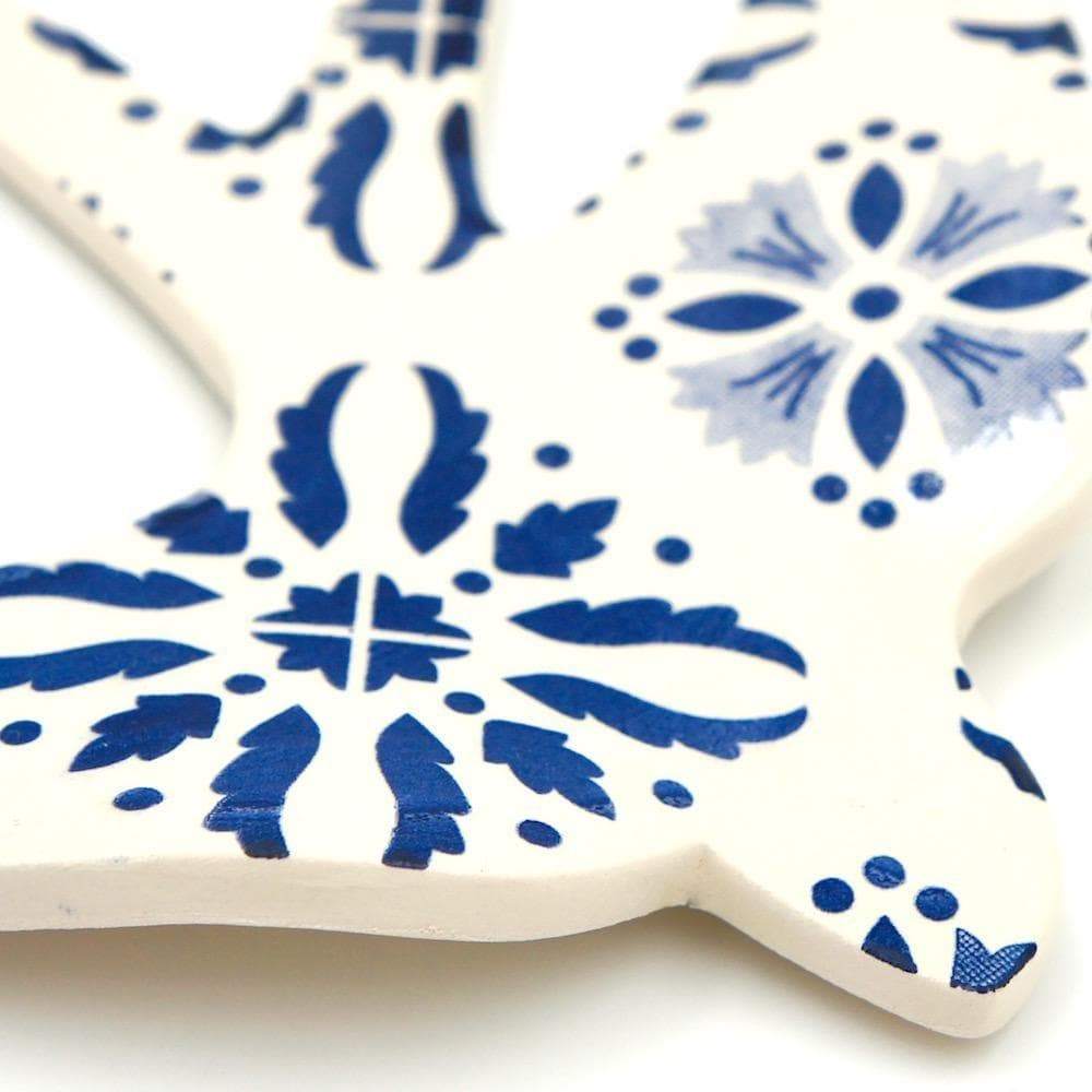 luisa-paix-o-hirondelle-en-c-ramique-andorinha-bleue-16cm image 2