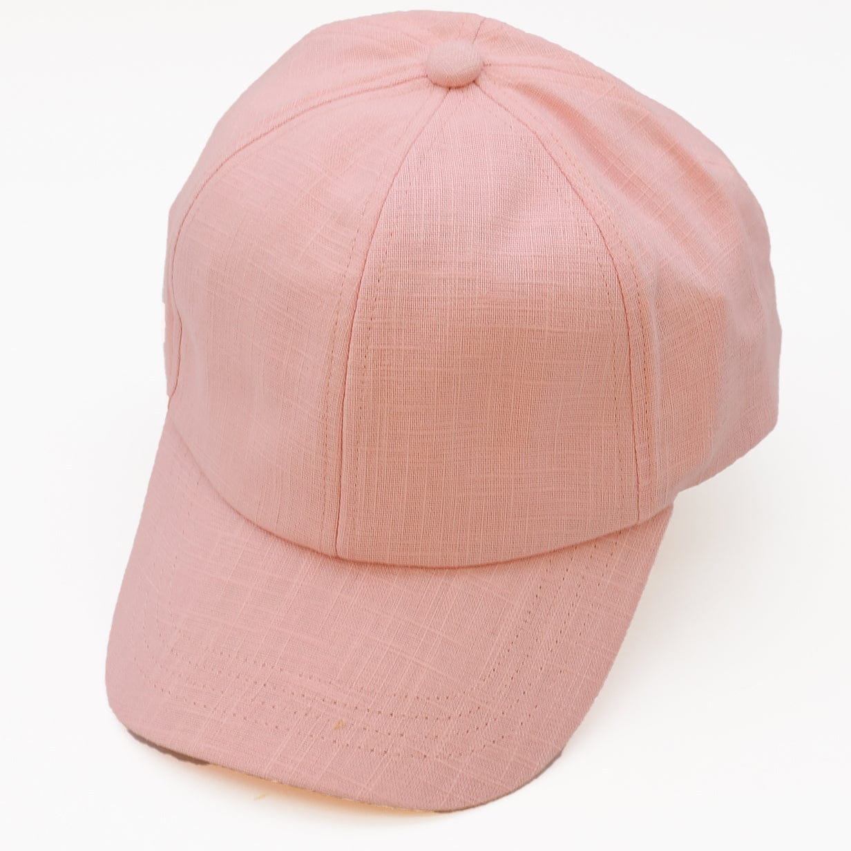 luisa-paix-o-casquette-en-lin-rose-taille-unique-55-61-ajustable image 3