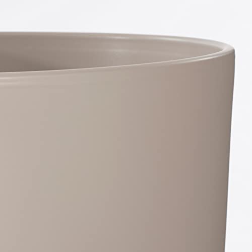 mica-decorations-tusca-pot-c-ramique-taupe-mat-25x28cm image 8