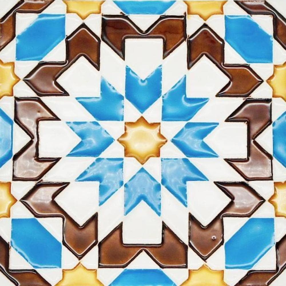 luisa-paix-o-azulejos-azulejo-hispano-maure-14x14cm-carreau-relief image 2