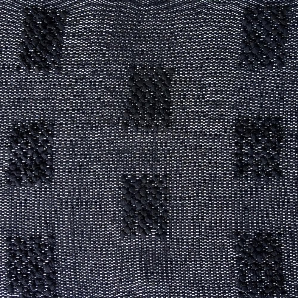 luisa-paix-o-tapis-coton-100x50-tapis-de-bain-noir-lavable image 1