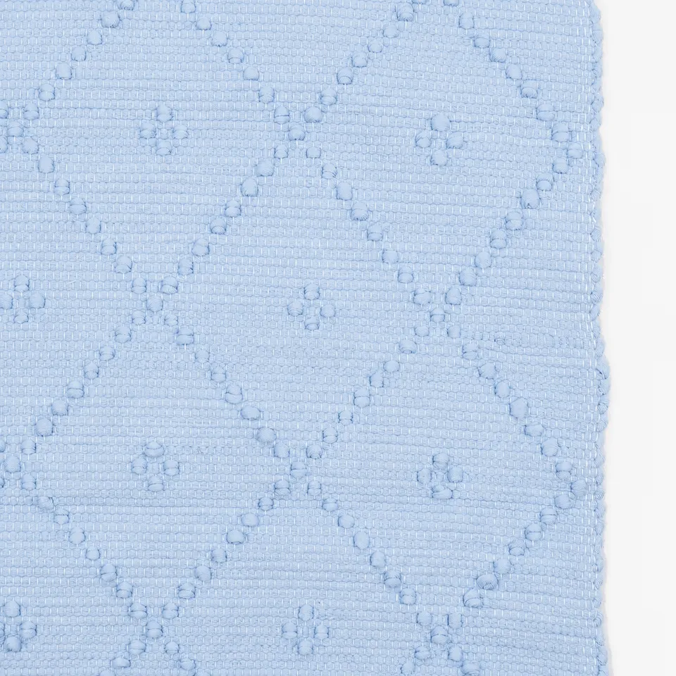 luisa-paix-o-tapis-de-bain-bleu-60x40-cm-coton image 1