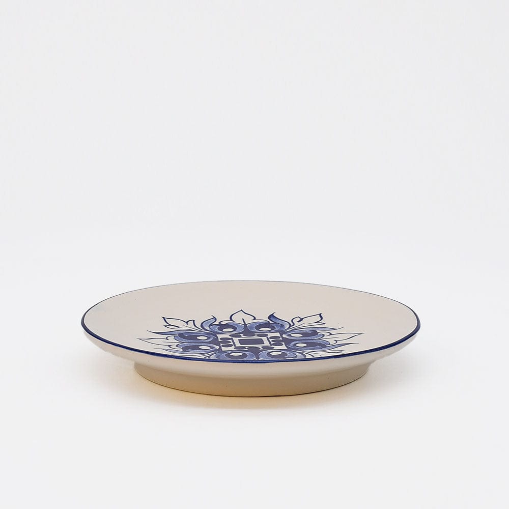 luisa-paix-o-bras-o-assiette-c-ramique-bleu-12cm image 3