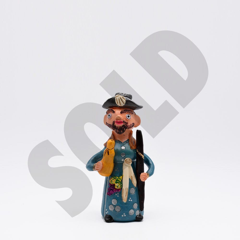 luisa-paix-o-marques-pombal-25cm-statuette-argile-sign-e image 1