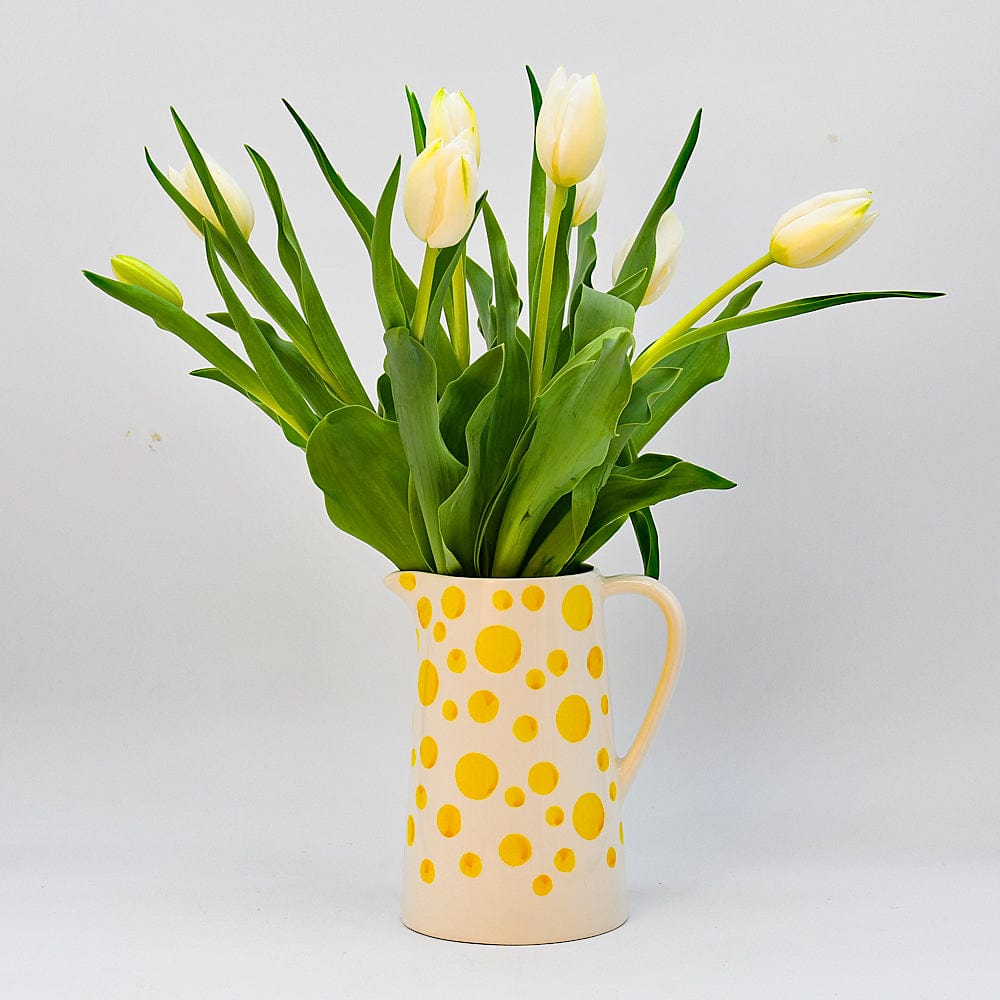 luisa-paix-o-carafe-pois-en-c-ramique-jaune-18-cm image 4