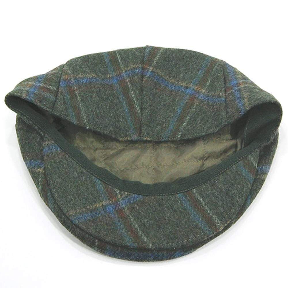 luisa-paix-o-tartan-casquette-portugaise-laine-verte-taille-58 image 5