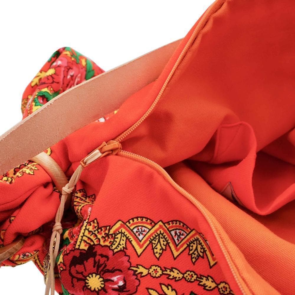 luisa-paix-o-besace-bandouli-re-minho-orange-tissu-cuir image 3