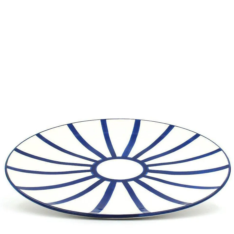 luisa-paix-o-costa-nova-mar-assiette-c-ramique-26-cm image 1