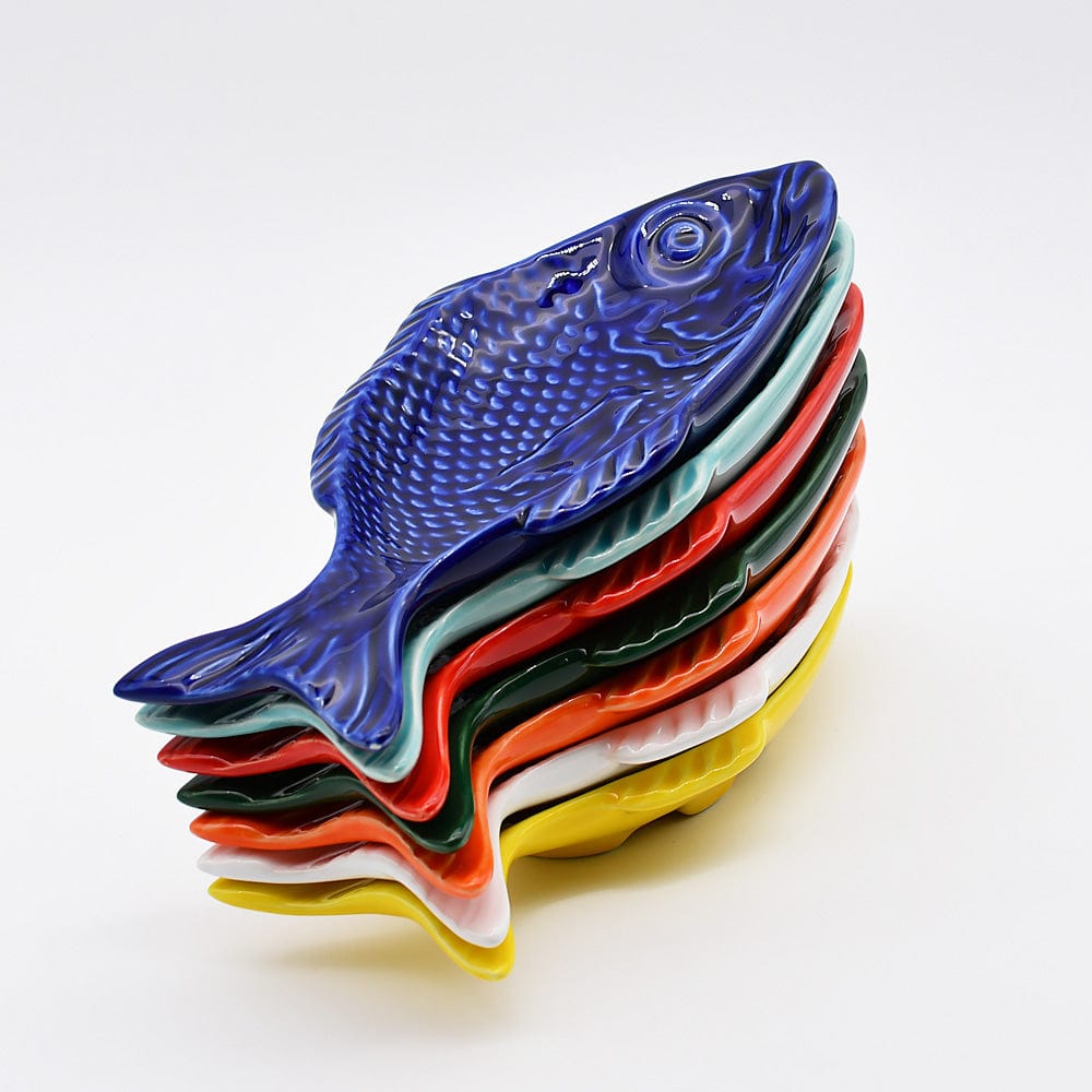 luisa-paix-o-vaisselle-plat-poisson-c-ramique-orange-25-cm image 5