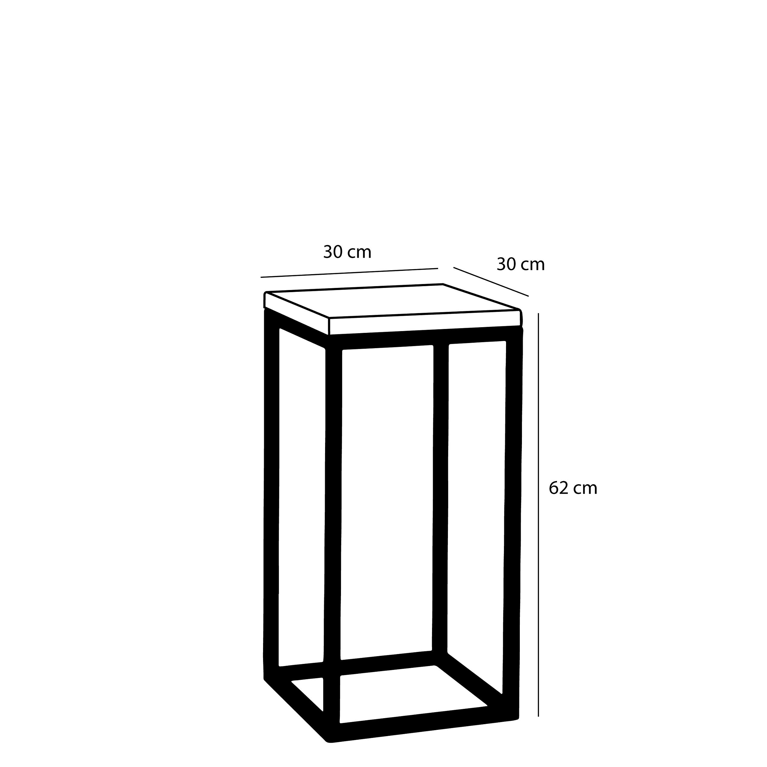 mica-decorations-oskar-table-d-appoint-noir-30x30x62-cm image 3