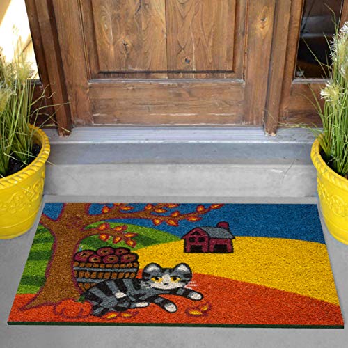baroni-home-tessile-casa-paillasson-coco-chat-gris-automne-60x40 image 7