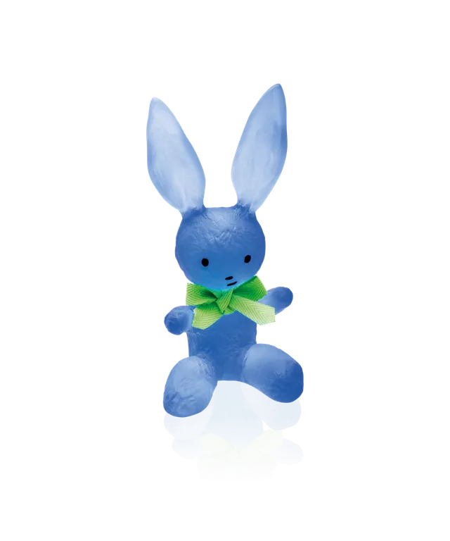 daum-art-cristal-pinpin-bleu-sculpture-serge-mansau-cristal image 1