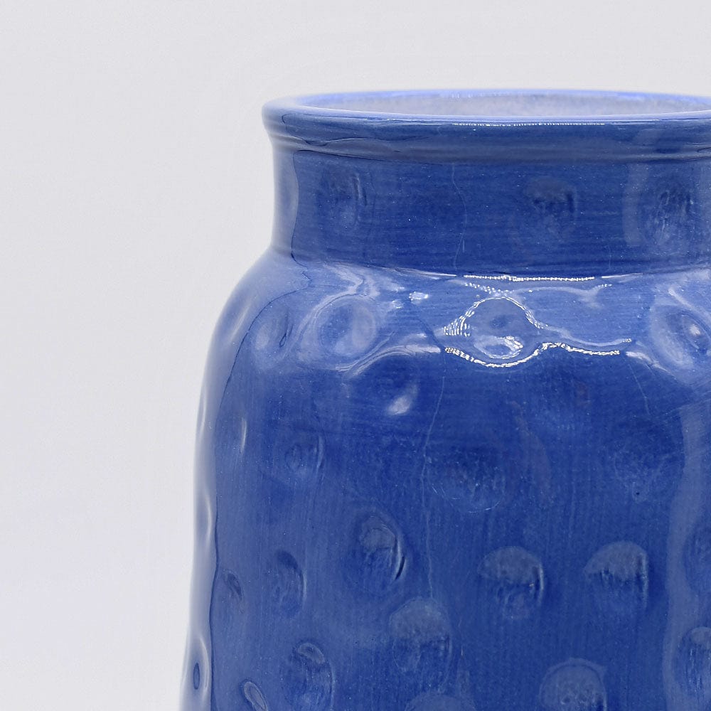 luisa-paix-o-vase-c-ramique-bleu-24-cm-fait-main-tour-de-potier image 3
