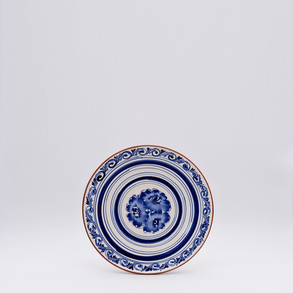 luisa-paix-o-vaisselle-portugaise-assiette-terre-cuite-15-cm-bleue image 1