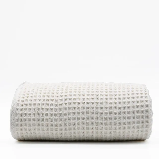 luisa-paix-o-linge-de-maison-du-portugal-plaid-coton-gaufr-blanc-cass-200x140 image 1