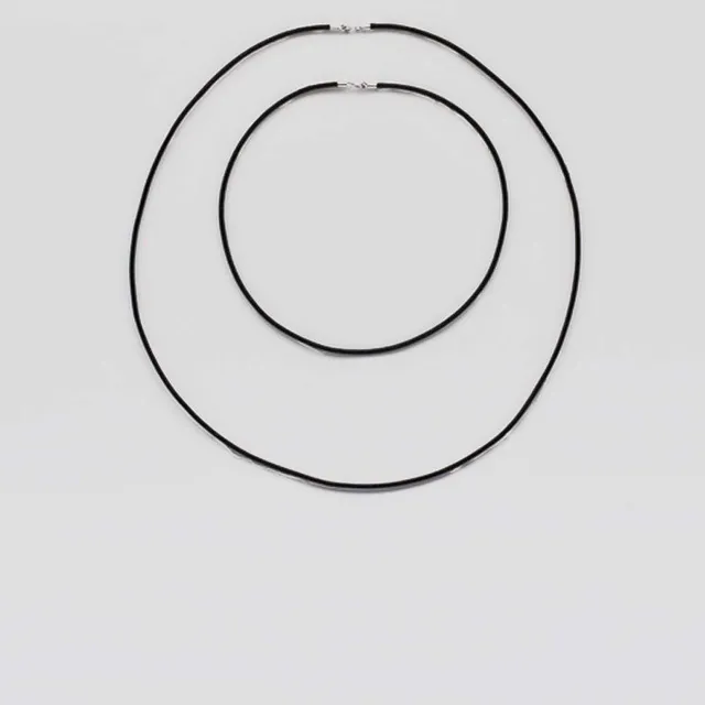 luisa-paix-o-bijoux-du-portugal-collier-cuir-45-cm-argent-925 image 1