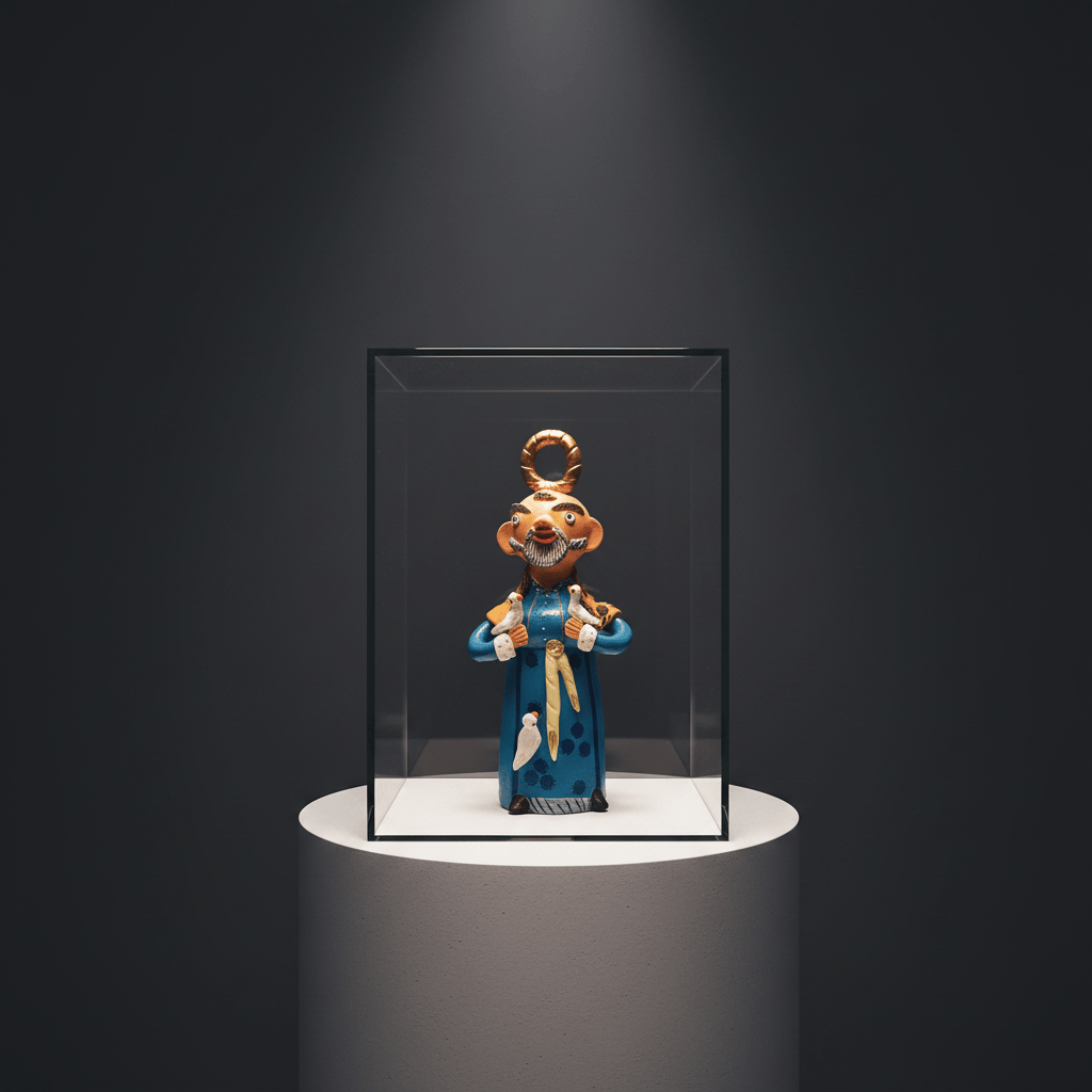 luisa-paix-o-s-o-francisco-40cm-prazeres-c-ta-statuette-pi-ce-unique image 2