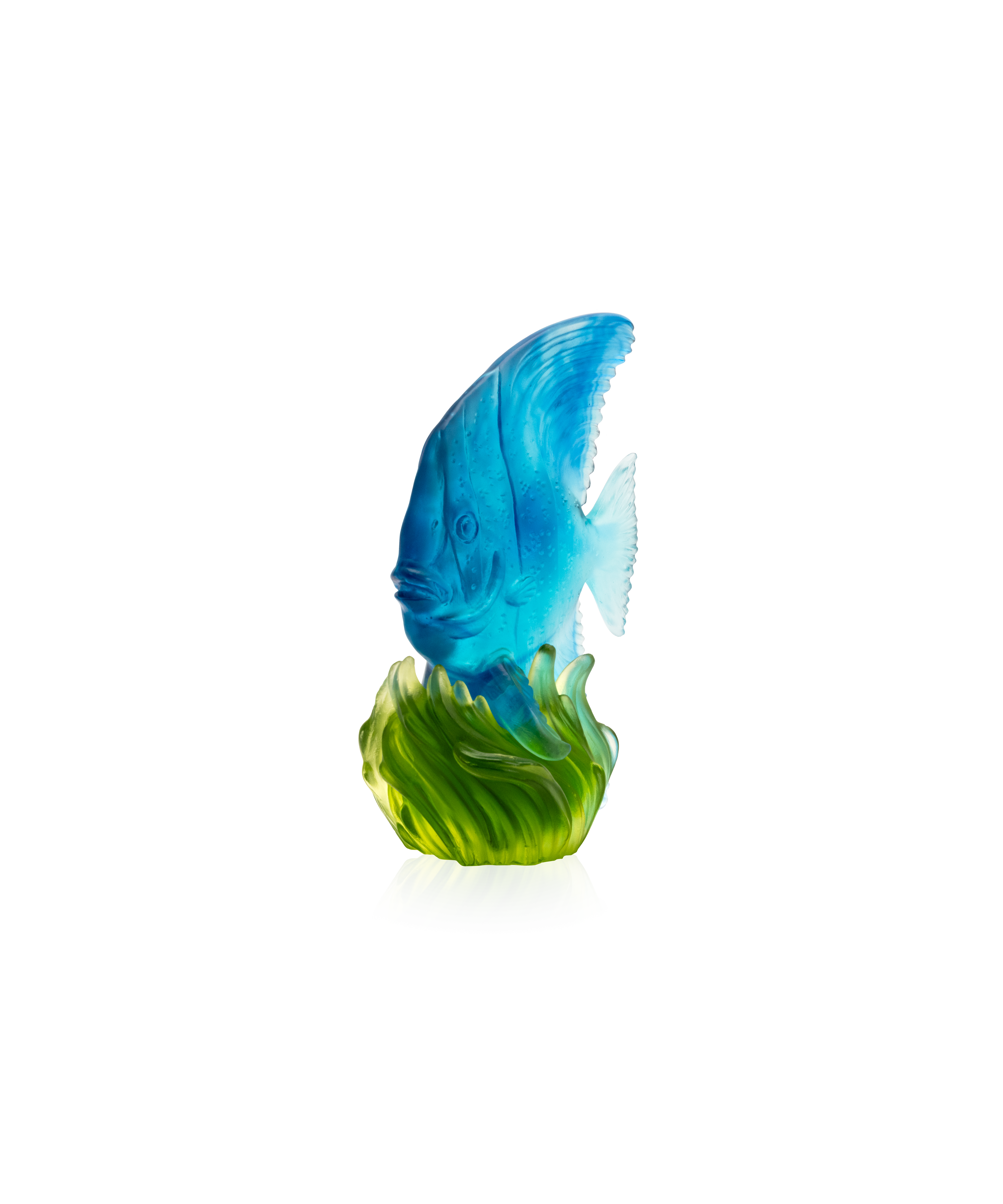daum-maya-platax-sculpture-poisson-moyen-mod-le-bleu-vert image 5