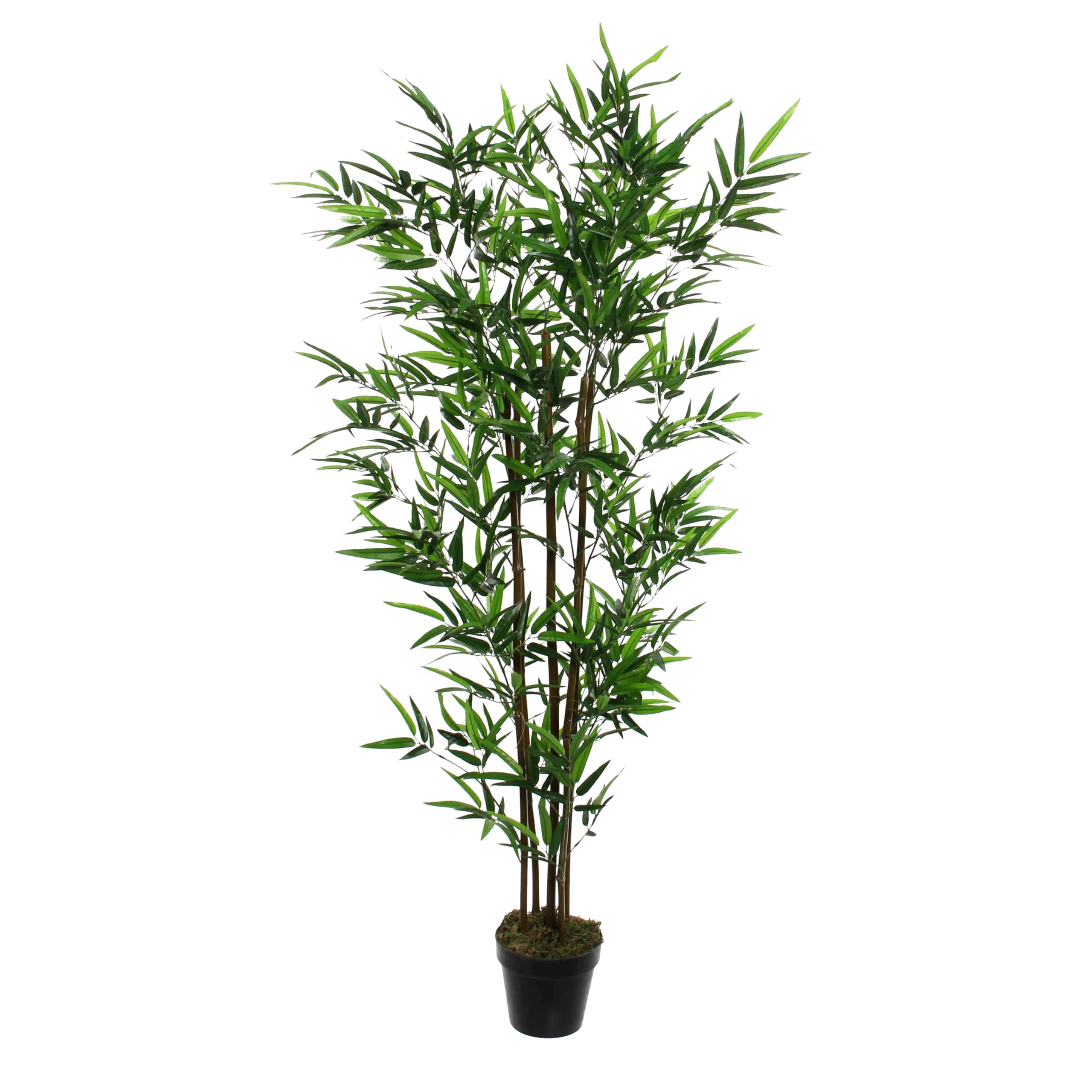 mica-decorations-bambou-en-pot-artificiel-vert-155-cm image 2