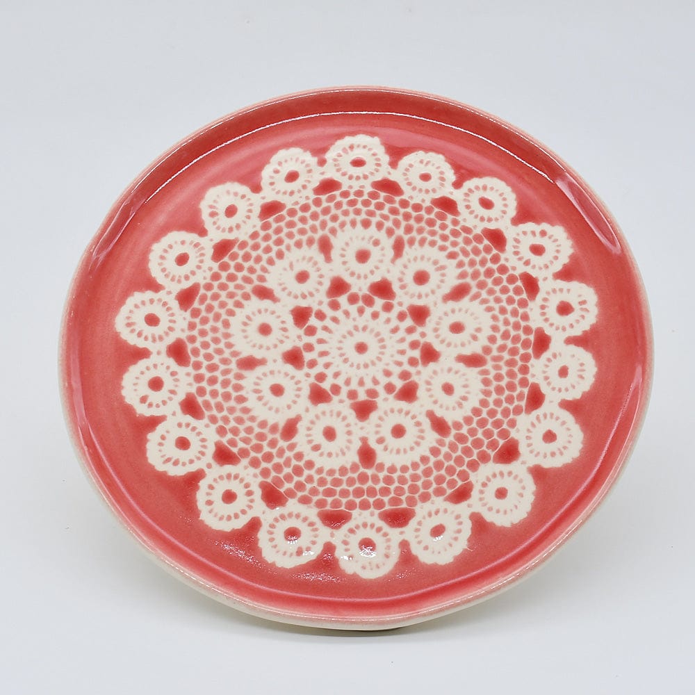 luisa-paix-o-renda-plateau-dessert-c-ramique-rouge-22cm image 2