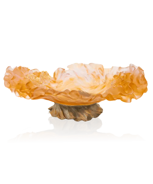daum-rose-royale-centre-de-table-cristal-prestige-99-ex image 1