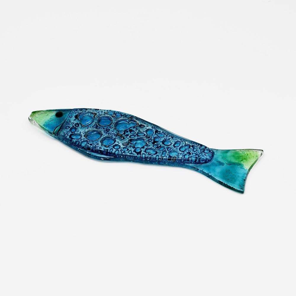 luisa-paix-o-sardine-en-verre-bleu-marinha-grande-19-cm image 3