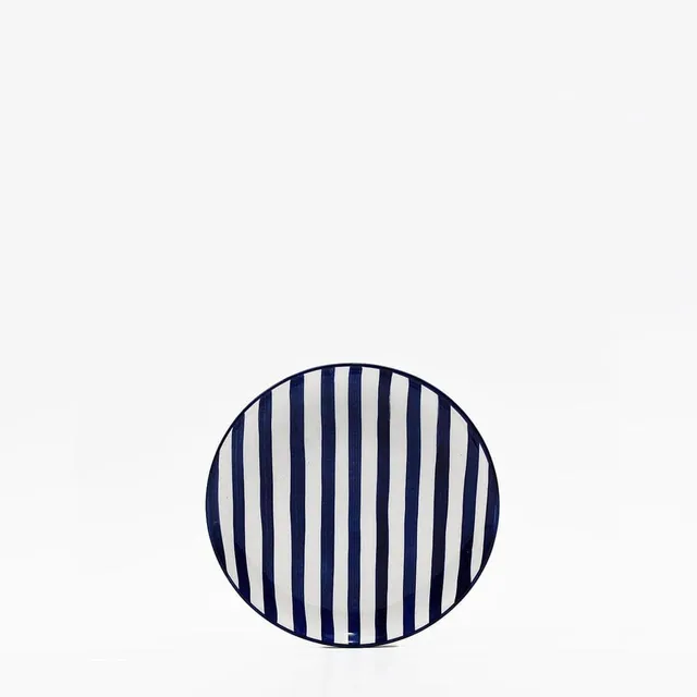 luisa-paix-o-costa-nova-mar-assiette-15cm-bleue-c-ramique image 1