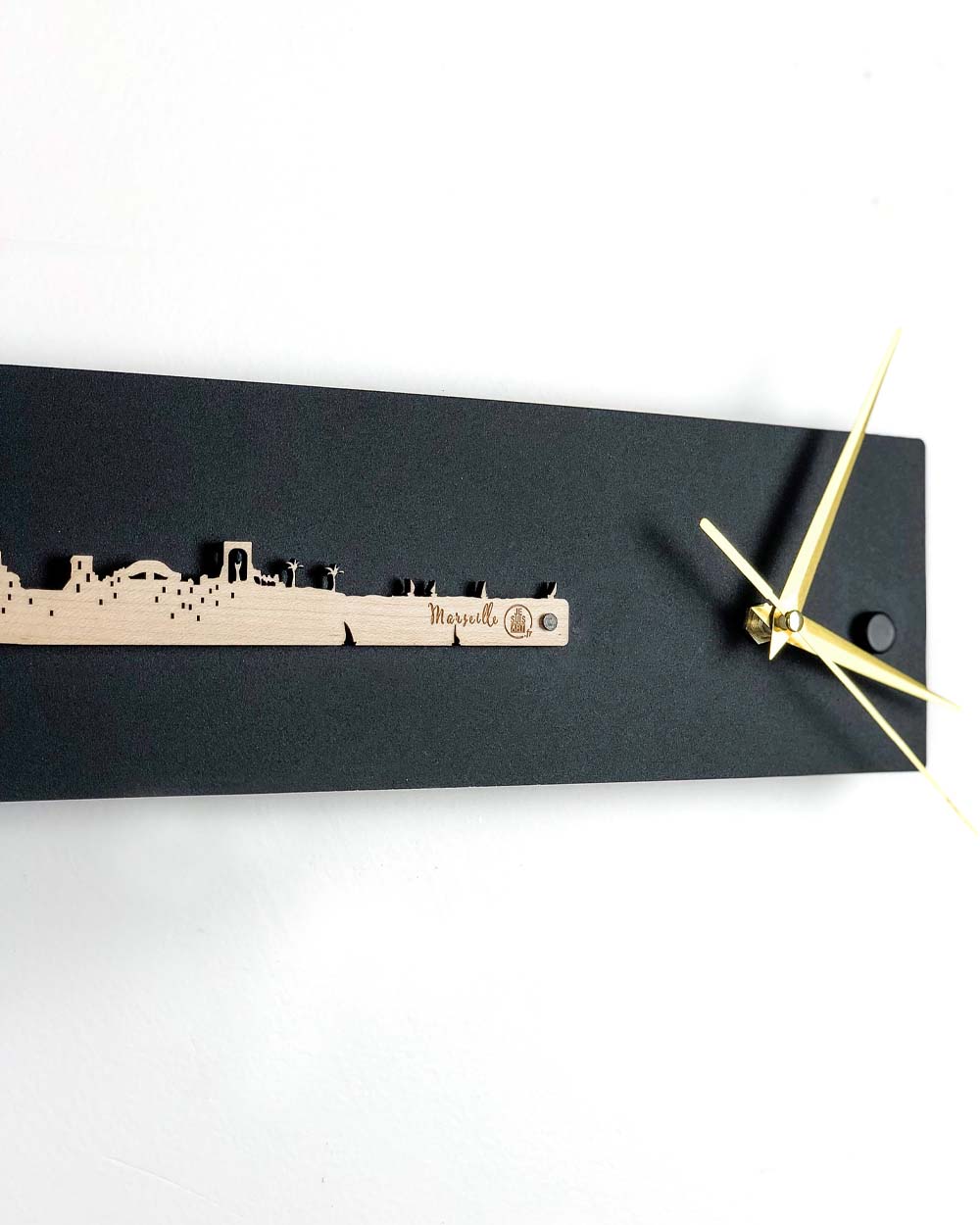 je-suis-art-marseille-horloge-murale-skyline-bois-m-tal image 3