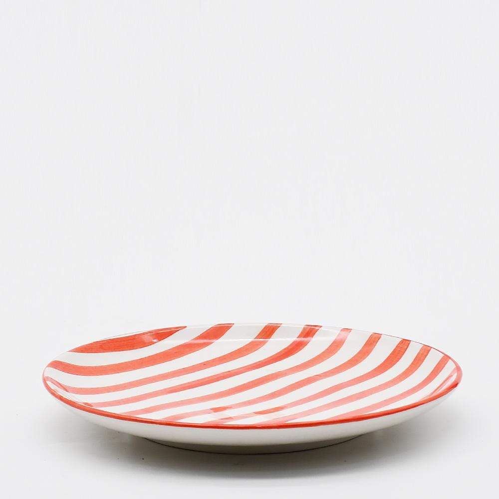 luisa-paix-o-costa-nova-mar-assiette-ray-e-rouge-15cm image 4